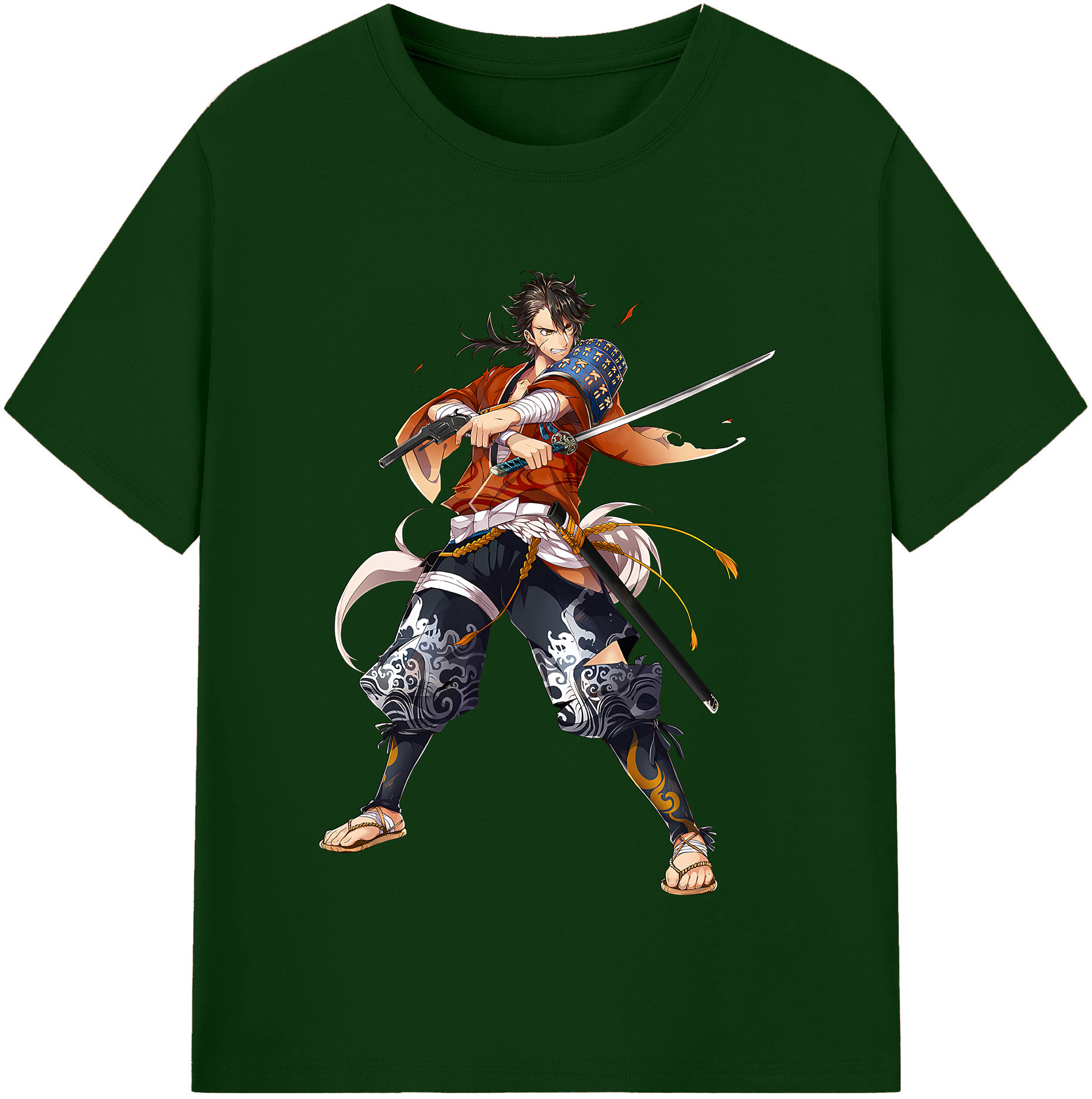 （画像用） 刀剣乱舞 Touken Ranbu 綿100％半袖Tシャツ（フロントプリント）